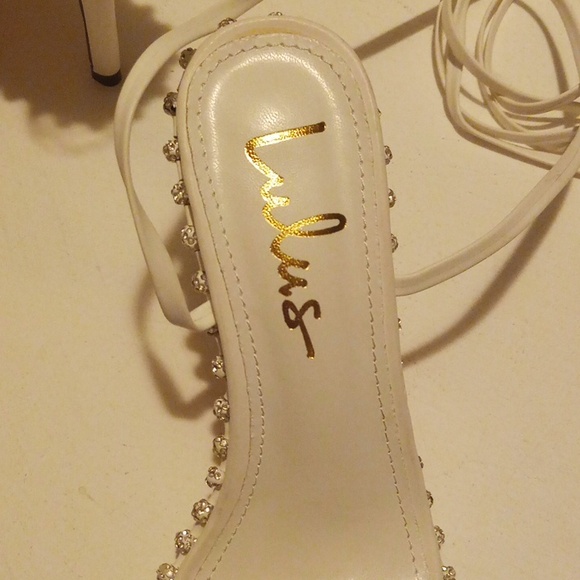 Lulu's Bling strappy Kitten Heel - Picture 5 of 9